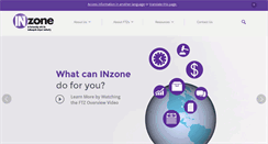 Desktop Screenshot of inzone.org
